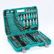 216-Piece CR-V Multifunctional Socket, Wrench & Ratchet Tool Set