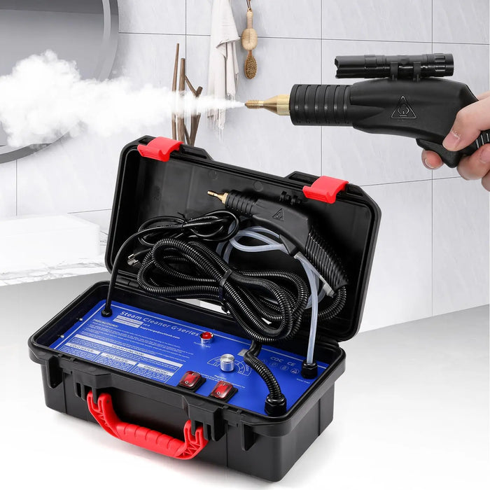 Heavy Duty Multipurpose Pressurized Handheld Portable Steam Cleaner with Jet
