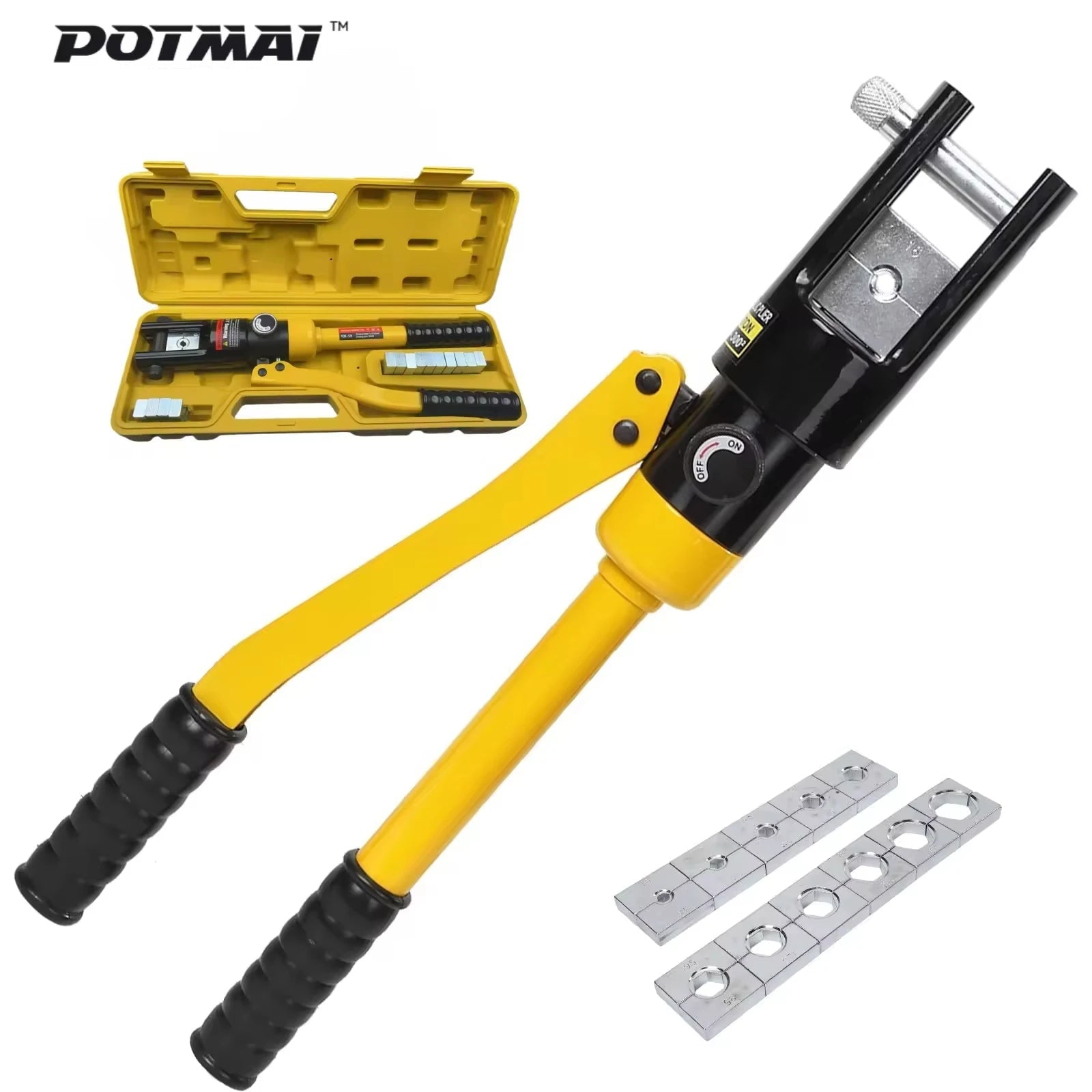 Manual Hydraulic Crimping Tool – YQK-300 (8 Ton, 16–300mm²)