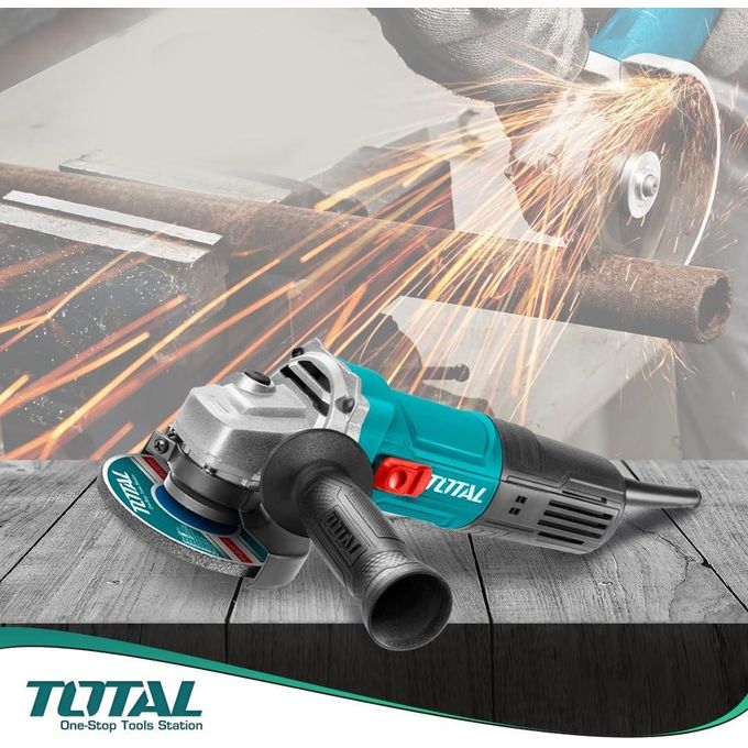 Total 710W 115mm Electric Angle Grinder