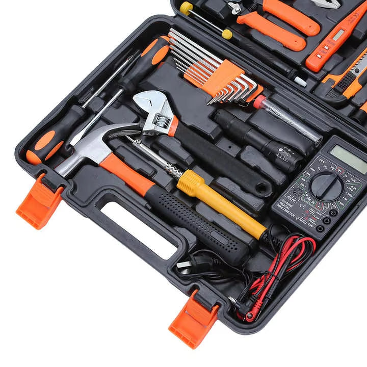 Electrical & Household Tool Kit — Multimeter Set in Hard Case