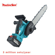 MullinSen 72V Cordless Chainsaw – Heavy-Duty Battery-Powered Cutting Saw