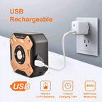 2-in-1 Laser Distance Meter & 5m Tape Measure – USB Rechargeable
