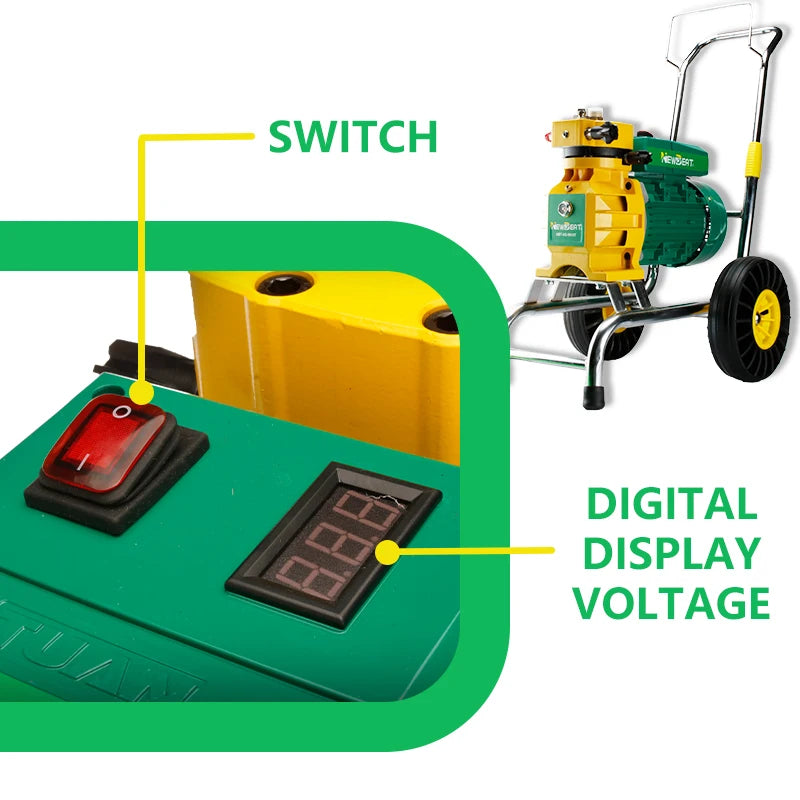 NewBeat 3000W Electric Airless Paint Sprayer Machine