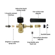 Adjustable Foam Cannon for Pressure Washer – 1/4" Quick Connect