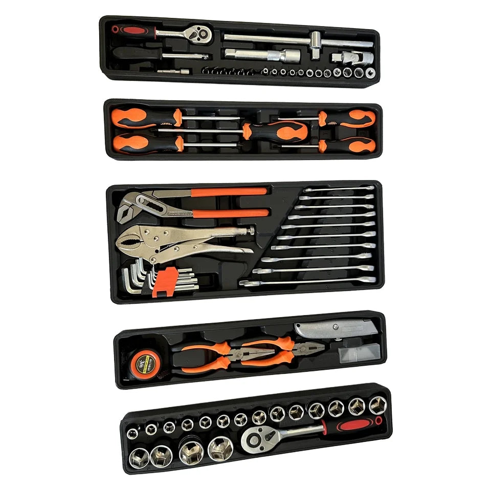 85PCS Multi-Functional Portable Toolbox Set – Car, Home & Workshop Repair Kit
