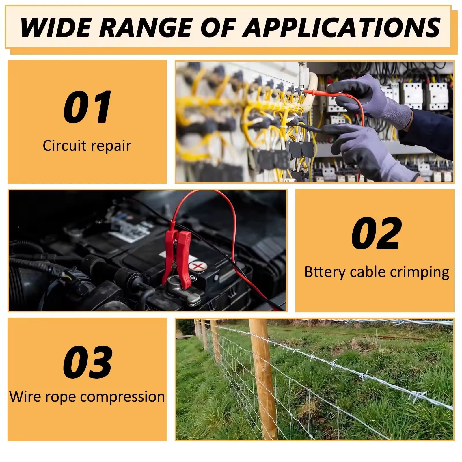 Manual Hydraulic Crimping Tool – YQK-300 (8 Ton, 16–300mm²)