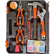 Professional 82-Piece DIY Household & Car Repair Tool Set