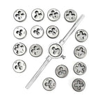 40pcs Alloy Steel Hand Tap & Die Set (M3–M12)
