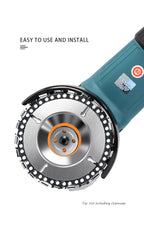 4-Inch Chainsaw Grinder Wheel for Wood Carving