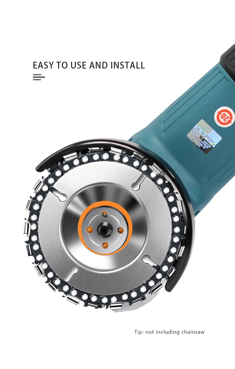 4-Inch Chainsaw Grinder Wheel for Wood Carving