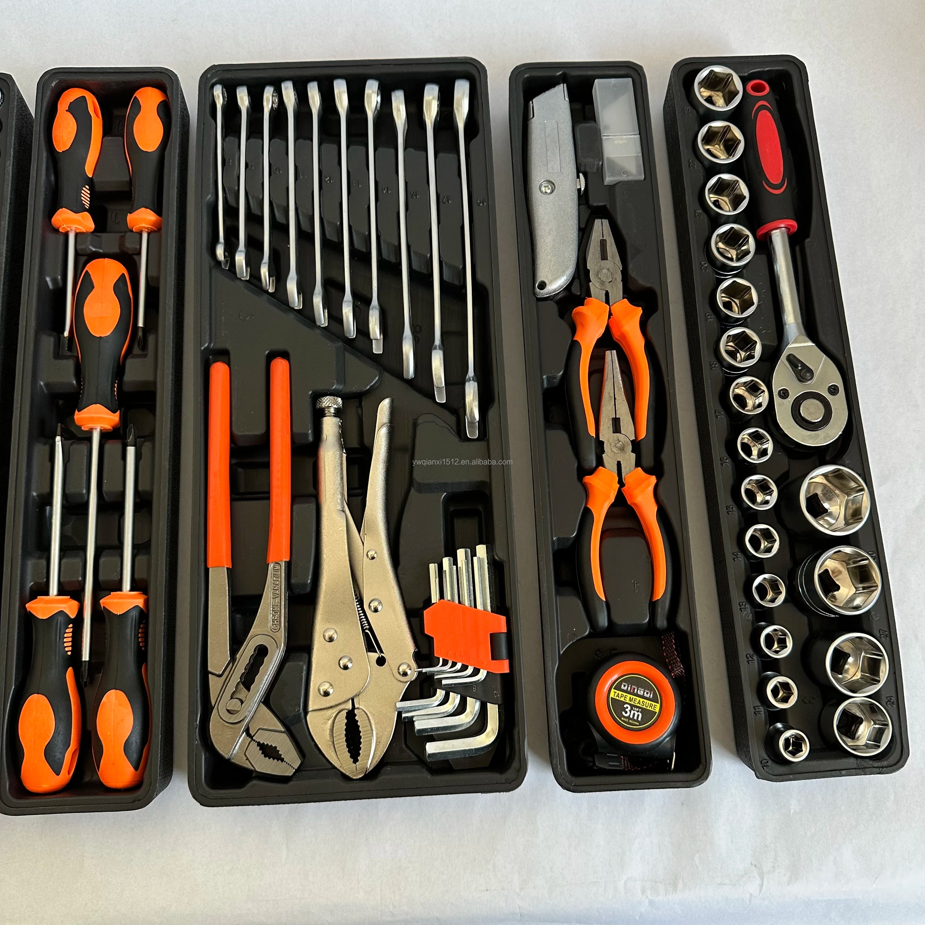 85PCS Multi-Functional Portable Toolbox Set – Car, Home & Workshop Repair Kit