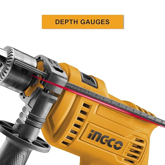 INGCO Impact Drill - 680W | 0–3000 RPM | 13mm Hammer Drill