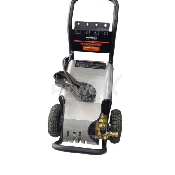 Hisaki 2700 PSI High-Pressure Car Wash Machine — Mobile, Petrol Power