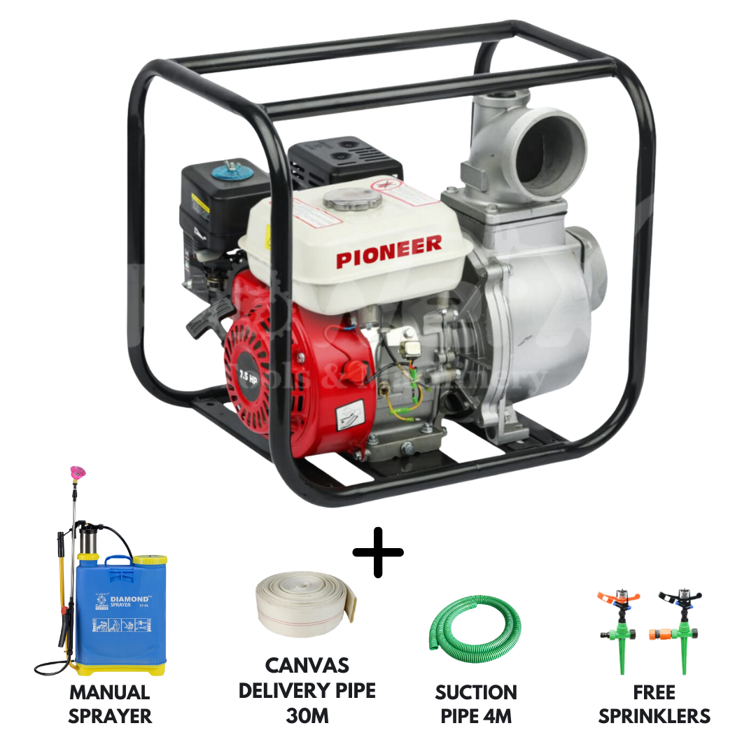 8 H.P Pioneer Water Pump (FREE Sprinklers)