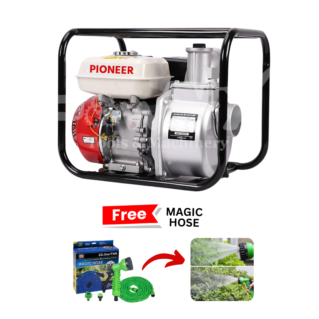 8 H.P Pioneer Water Pump (FREE Magic Hose)