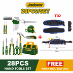 Jadever 28PCS Hand Tools Set – Now with FREE Waist Tool Belt