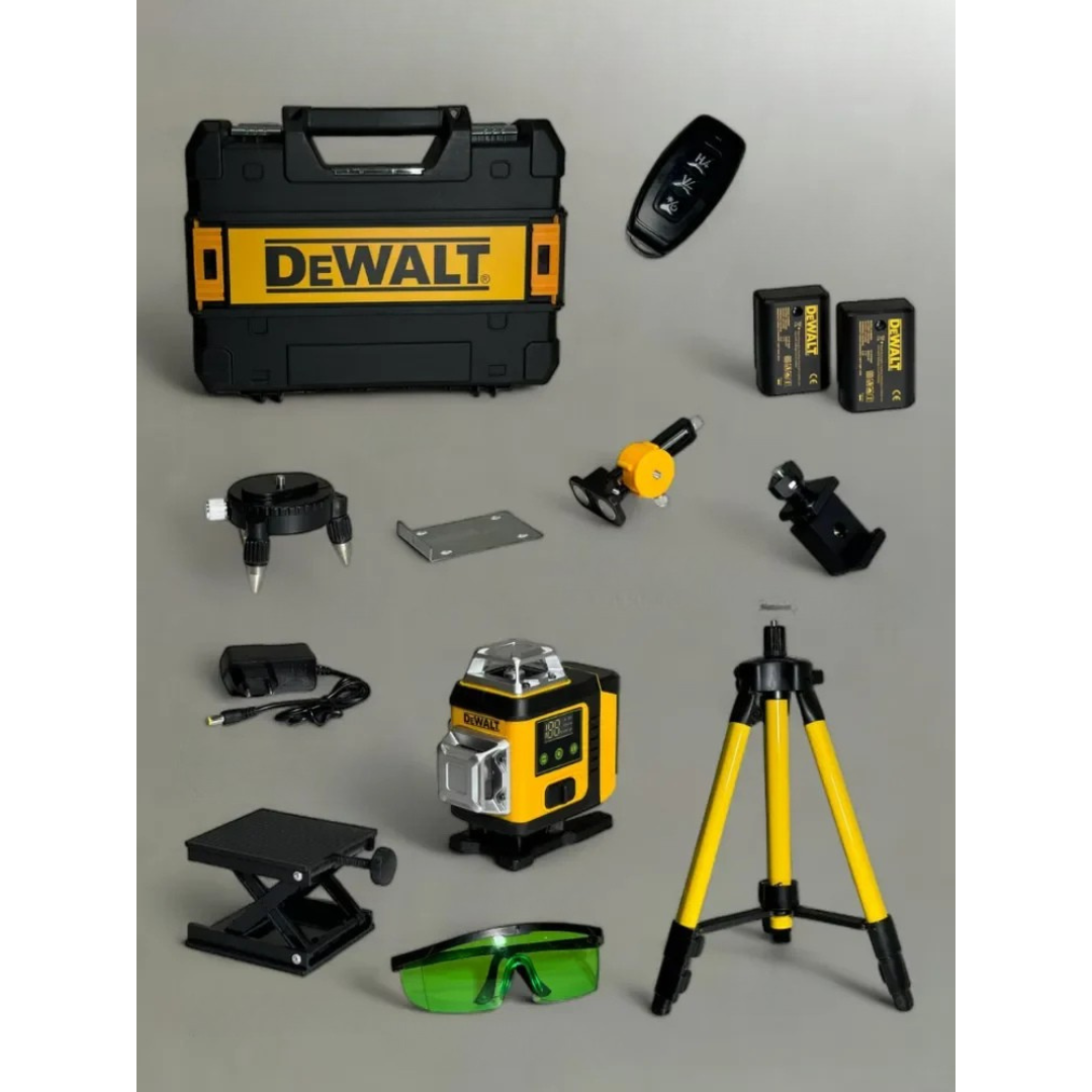 DeWalt DWT 4D Laser Level – 16 Lines | Full 360° Coverage | Professional Accuracy