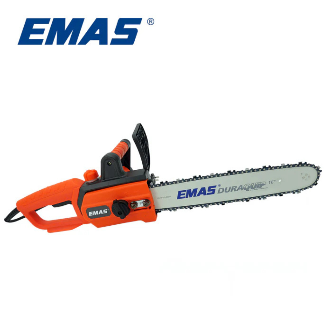 EMAS Electric Chainsaw 16″ – 220V Heavy Duty (1800–2100W)