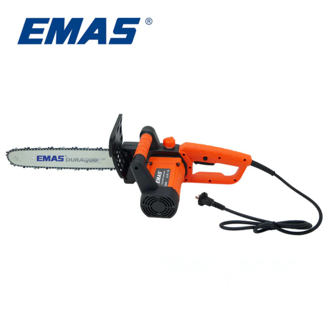 EMAS Electric Chainsaw 16″ – 220V Heavy Duty (1800–2100W)