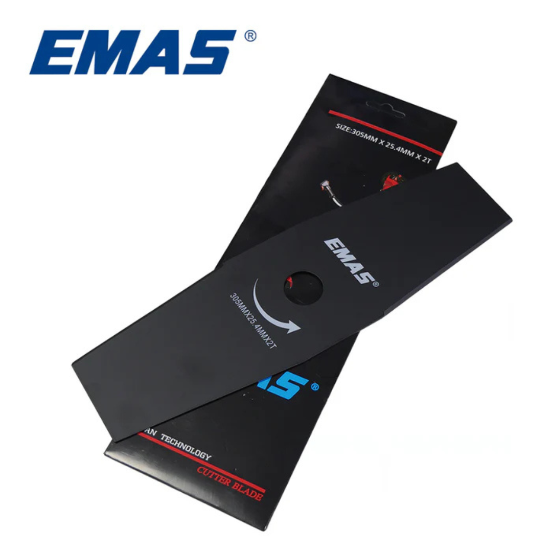EMAS 2T Brush Cutter Blade – 305mm Heavy-Duty Cutting Blade