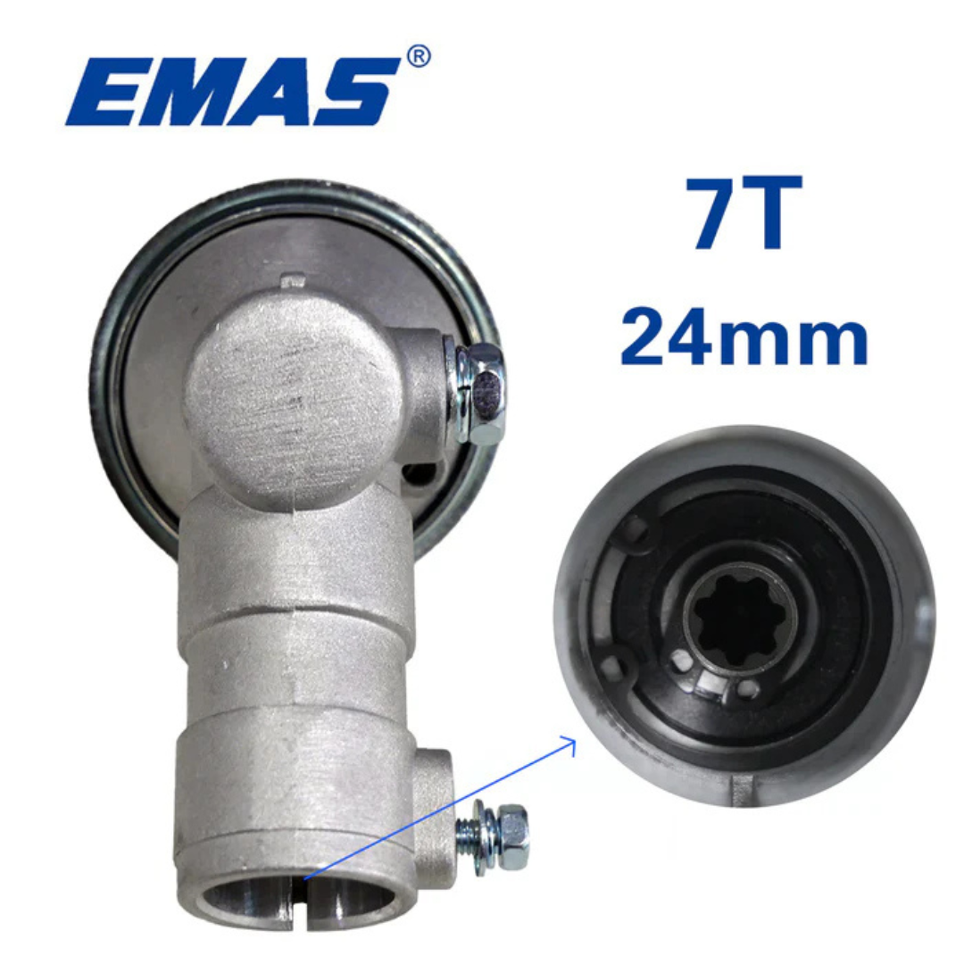 EMAS Brush Cutter Gear Head – 7T Aluminum Replacement