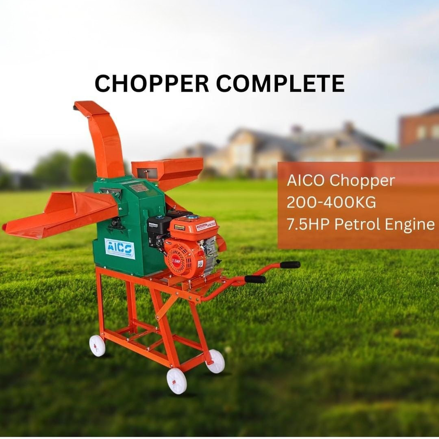 Petrol Chaff Cutter (7.5HP) – Heavy Duty Forage Chopper