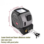 📏 40M Digital 3-in-1 Laser Tape Measure – Big Screen, Laser Level & Distance Meter