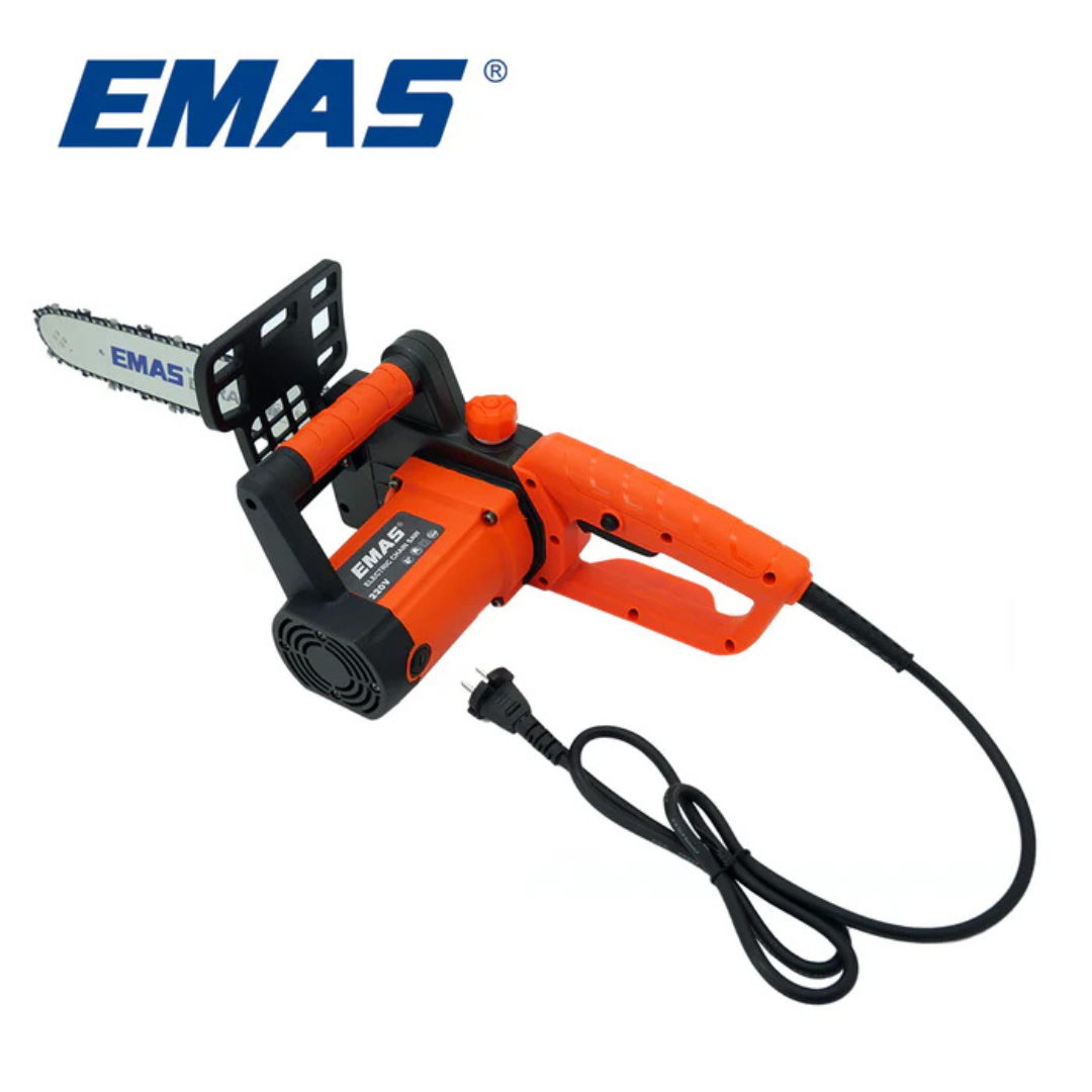 EMAS Electric Chainsaw 16″ – 220V Heavy Duty (1800–2100W)