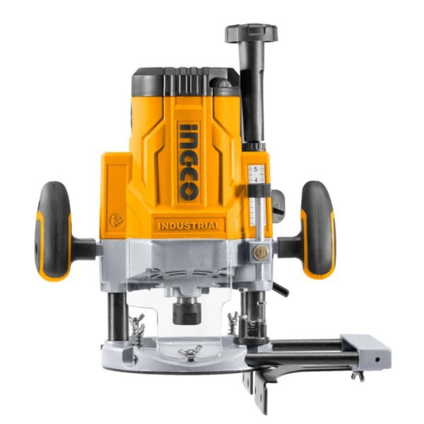 INGCO RT22008 Industrial Plunge Router — 2200W • 0–60 mm Plunge