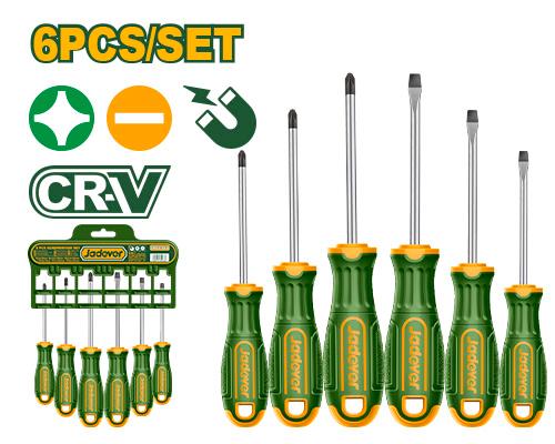 Jadever 6PCS Screwdriver Set – CR-V Professional Series