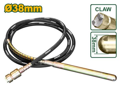 Jadever 38mm Concrete Vibrator Needle (6M Flexible Hose)