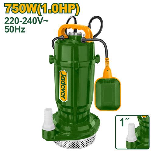 Jadever 750W (1HP) Submersible Water Pump – 30M Head (1” Outlet)