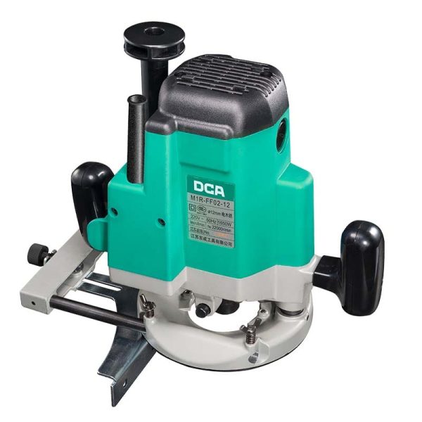 DCA 1850W Plunge Router + 12-Piece Router Bit Kit (Special Offer)