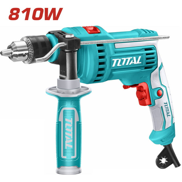 Total 810W 13mm Electric Impact Drill – TG1081316