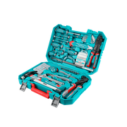 TOTAL 168 PCS Hand Tools Set with Carrying Case (THKTHP21686)