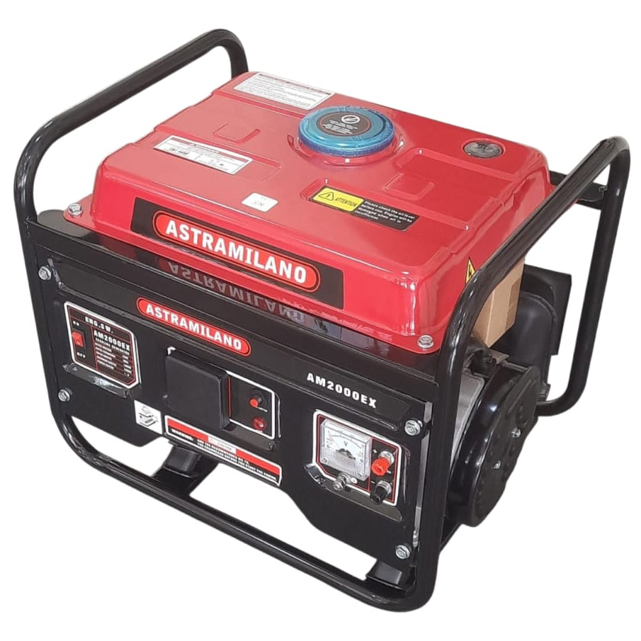 Astramilano AM-200EX Generator – 1.2KVA | 4-Stroke Petrol Engine