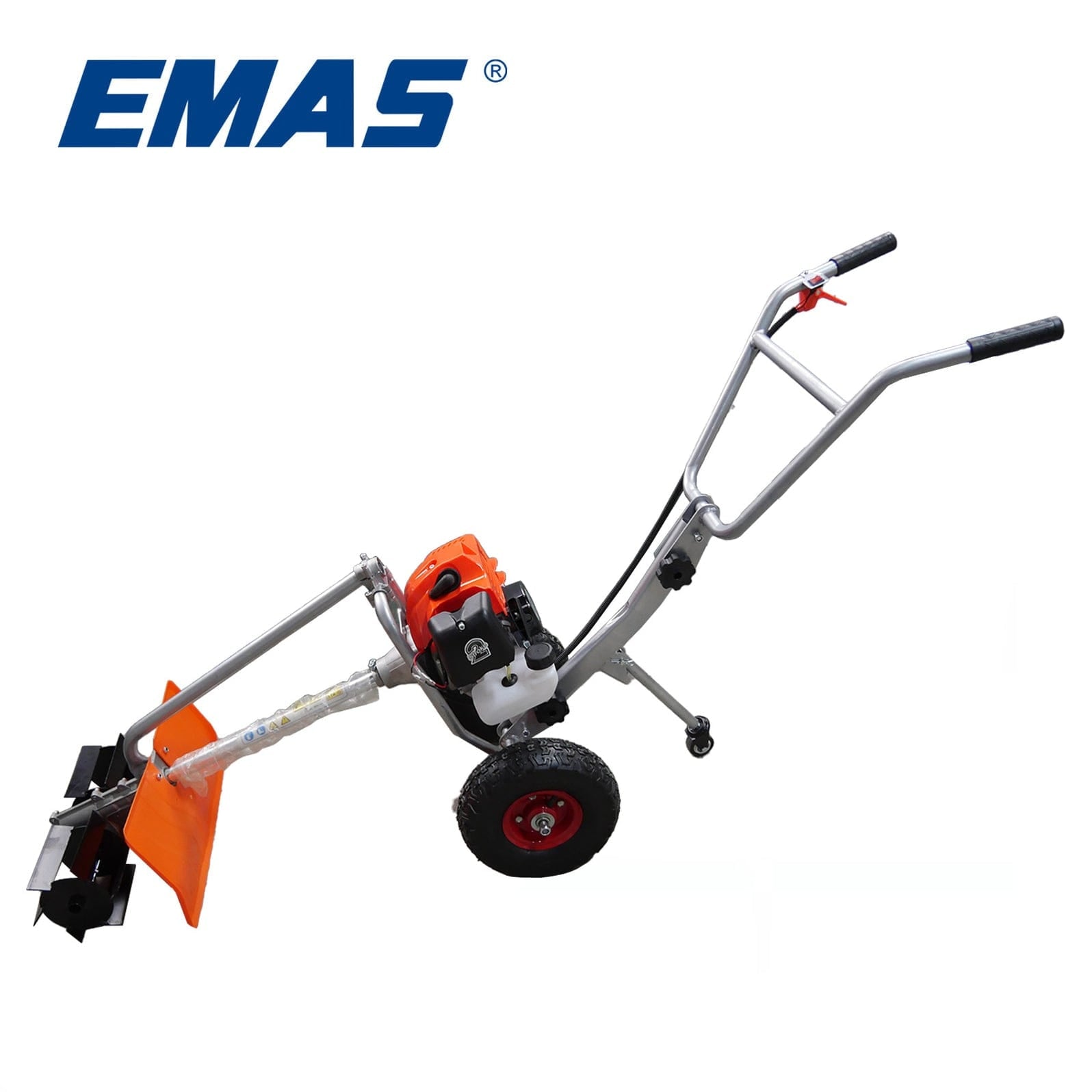 EMAS 52cc Trolley Type Tiller – Agricultural Cultivator