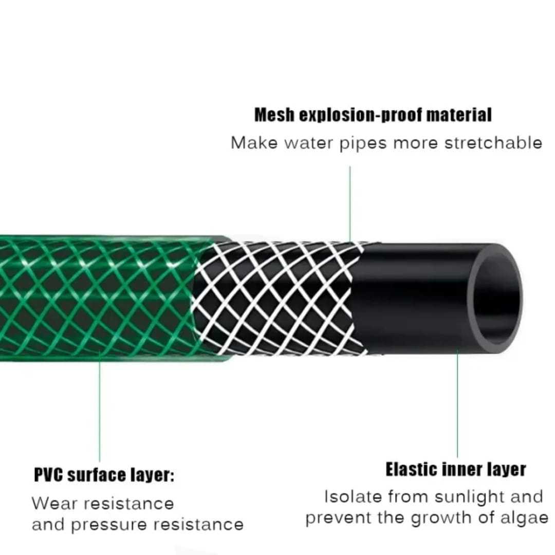 Heavy-Duty PVC Braided Hose Pipe