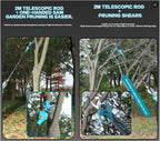 3-IN-1 Cordless Electric Gardening Tools Set – 48V High Branch Pruning Kit