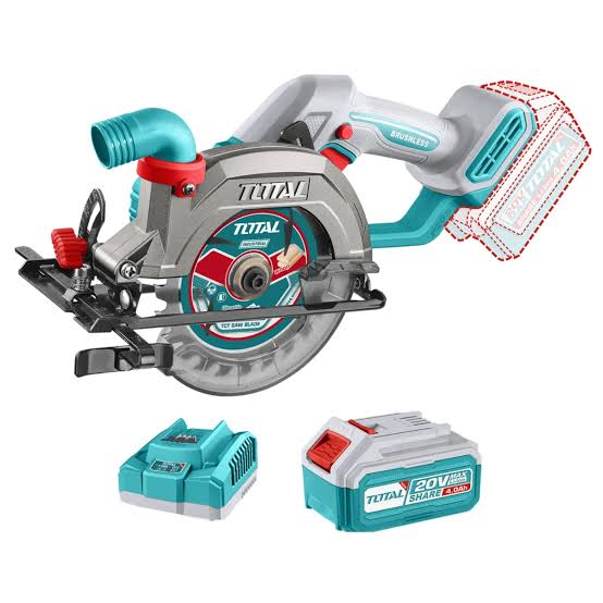 Total 20V Brushless Cordless Circular Saw – TSLI14023