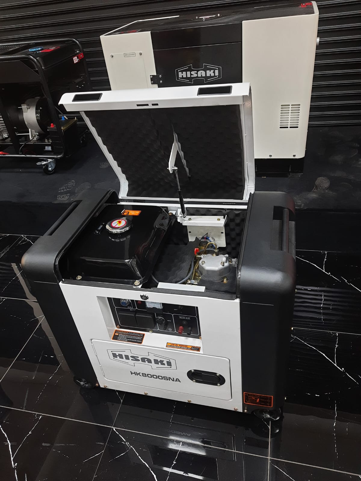 HISAKI Silent Diesel Generator with ATS (HK8000SNA)