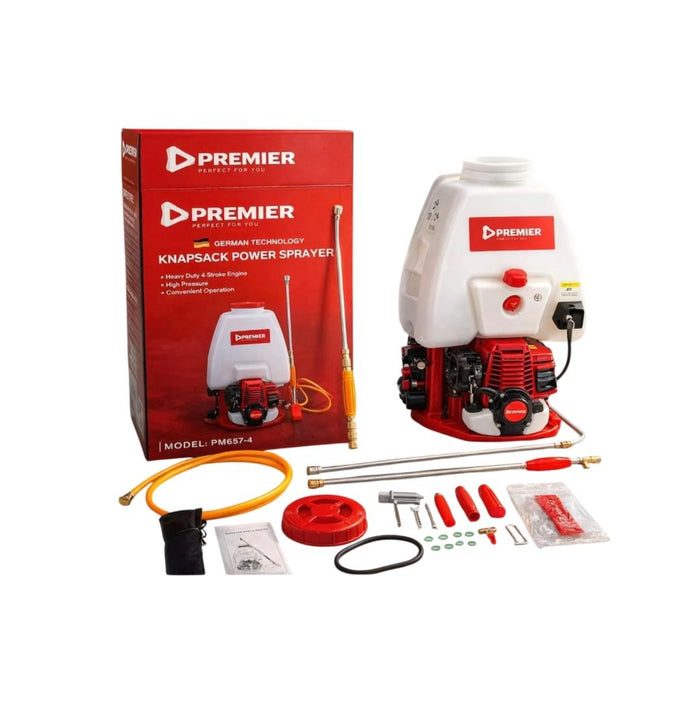 Premier 4-Stroke Knapsack Power Sprayer (Model PM657-4)