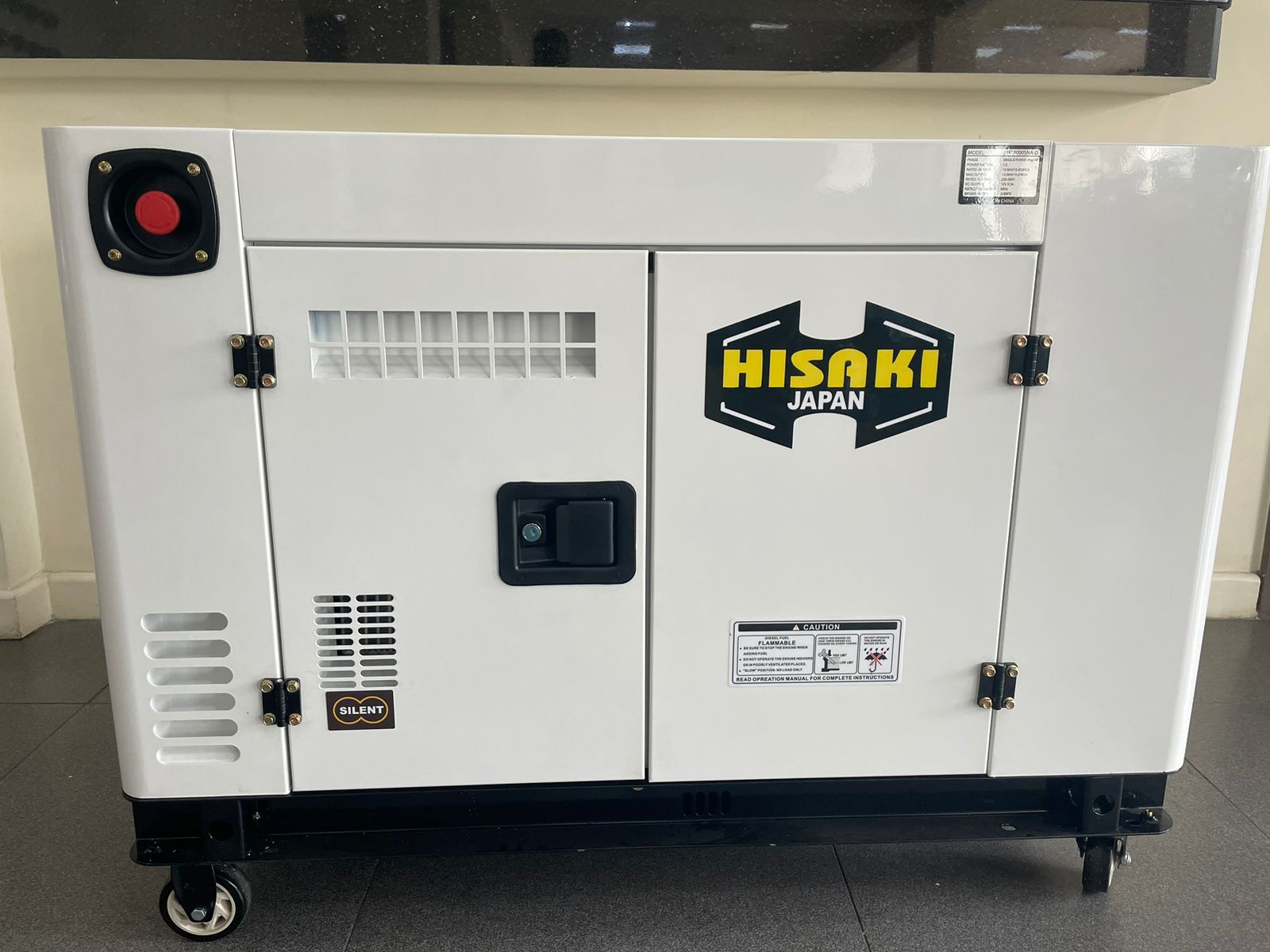 Hisaki Japan 15.62kVA Silent Diesel Generator (Single/3 Phase)