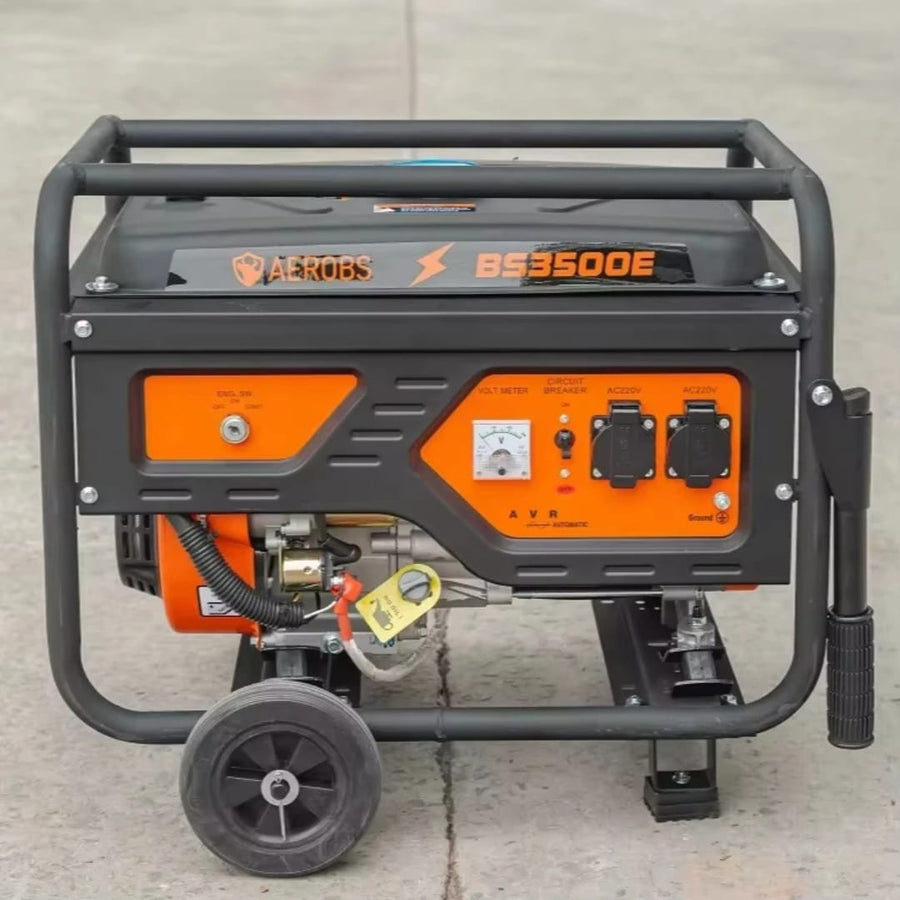 LT3900EN-9 Gasoline Generator – 4KVA (Electric Start + Wheels)