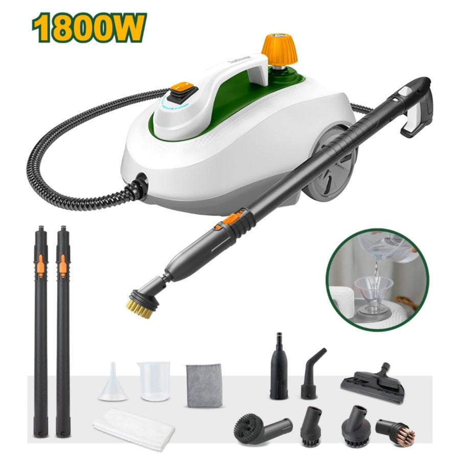 Jadever 1800W High-Pressure Steam Cleaner (Multi-Purpose Deep Cleaning Machine)