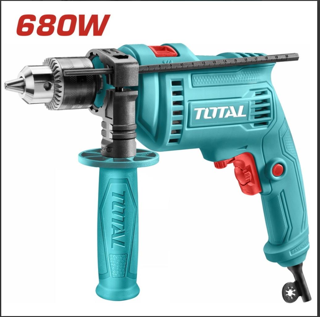 TOTAL 680W Electric Drill – Power, Precision & Control