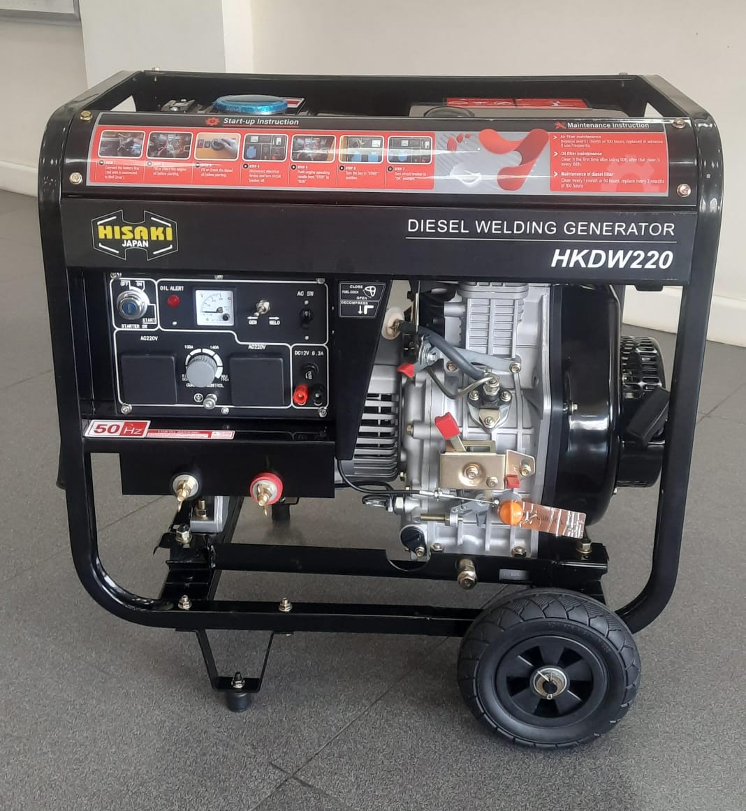Hisaki Japan Diesel Welding Generator – Model HKDW220