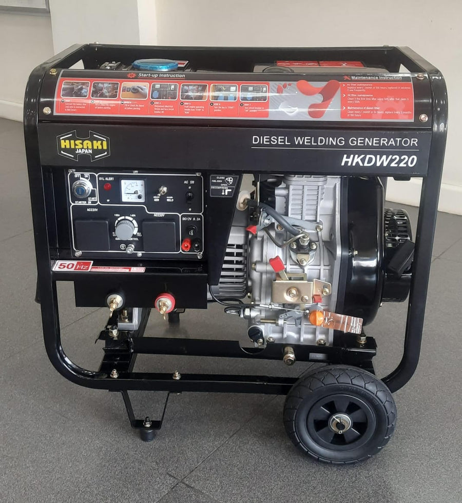 Hisaki Japan Diesel Welding Generator – Model HKDW220