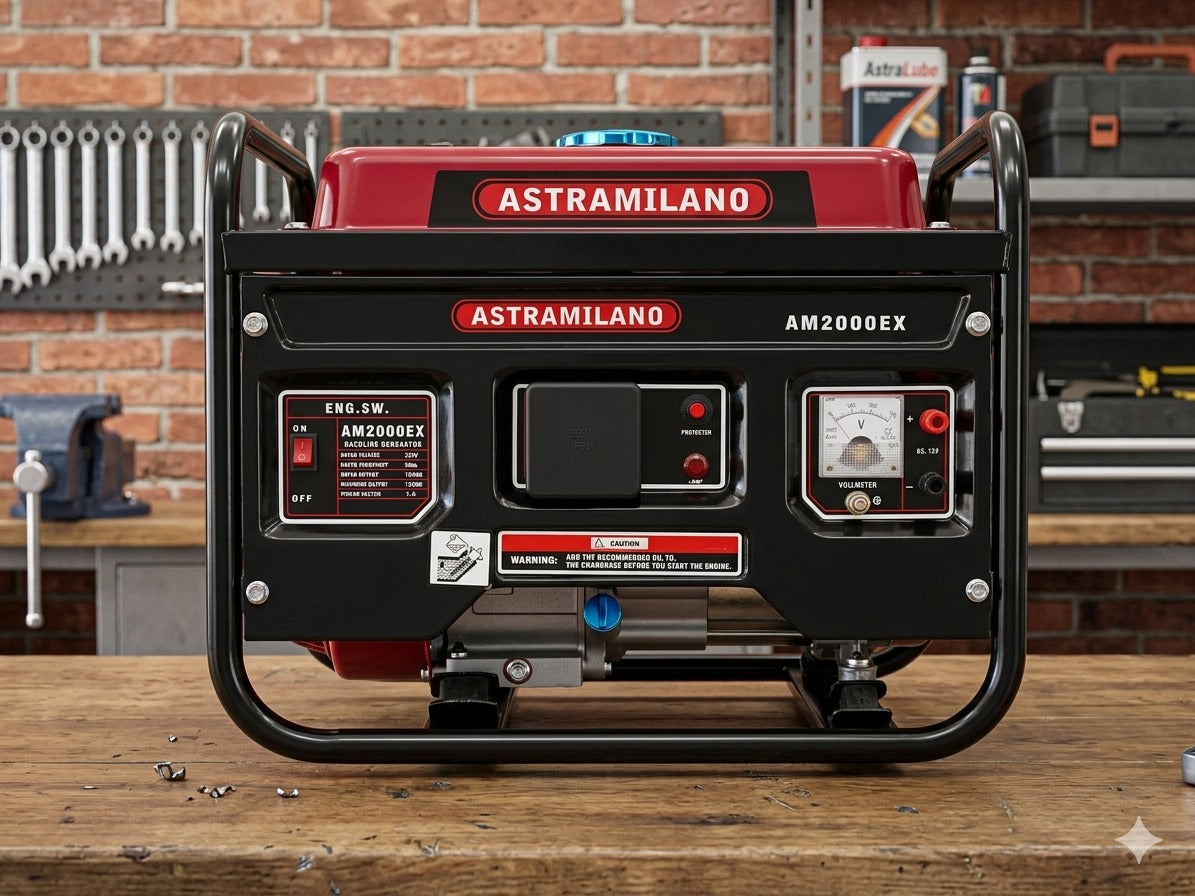 Astramilano 1.2KVA 4-Stroke Generator – Reliable Portable Power